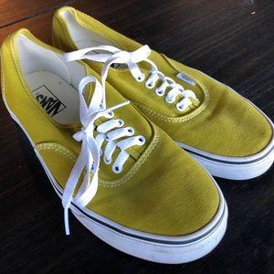 VANS Mustard Yellow Size 9